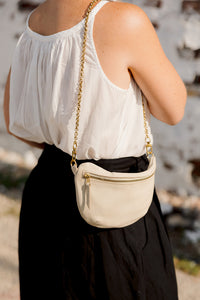 Abby Alley, Bags, Brand New Abby Alley Sling Bag In Gardenia